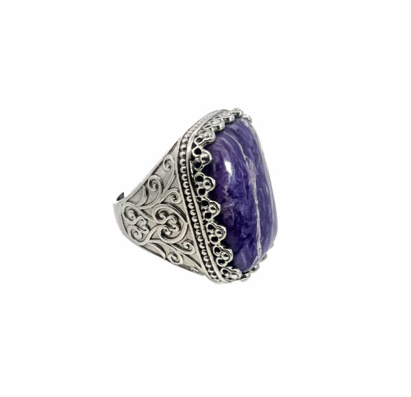 Sterling Silver Gemstone Ring - Image 3