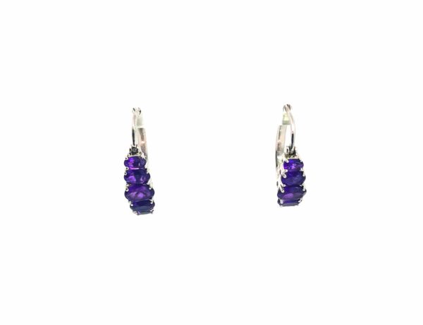 Amethyst Sterling Silver Earrings