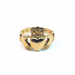 10K Gold Claddagh Ring