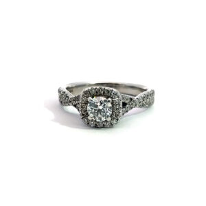 0.42/1.01 CTW Diamond Engagement Ring