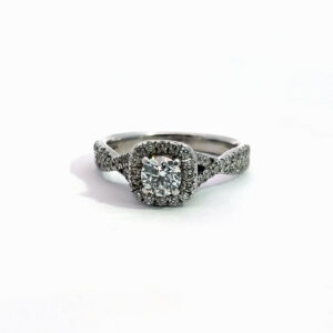 0.42/1.01 CTW Diamond Engagement Ring