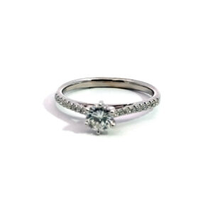 0.40/0.53 CTW Diamond Engagement Ring