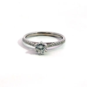 0.40/0.53 CTW Diamond Engagement Ring