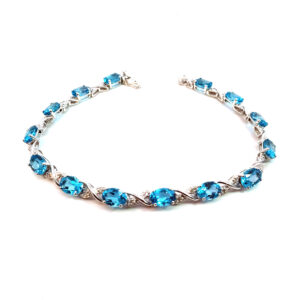Blue Topaz Bracelet