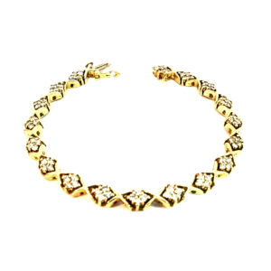 14K Gold Diamond Tennis Bracelet