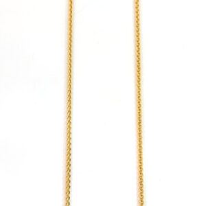 14K Gold Wheat Chain 22"