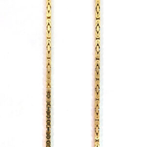 18K Gold Byzantine Chain 20.5"