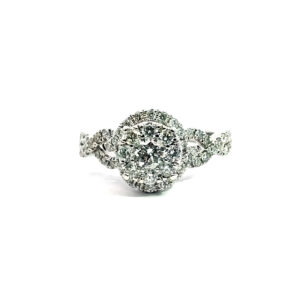 0.22/1.00 CTW Diamond Engagement Ring
