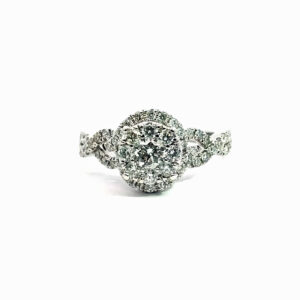 0.22/1.00 CTW Diamond Engagement Ring
