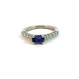 14K Gold Tanzanite Ring
