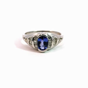 14K Gold Tanzanite Ring