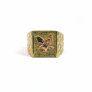 10K Two-Toned Gold Ring