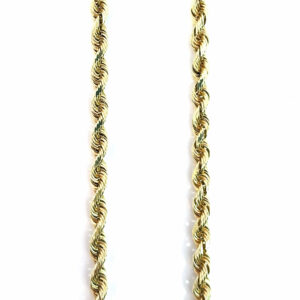 14K Yellow Gold Chain 22"