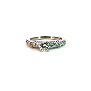 0.44/0.94 CTW Diamond Engagement Ring
