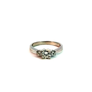 0.57/0.80 CTW Diamond Engagement Ring